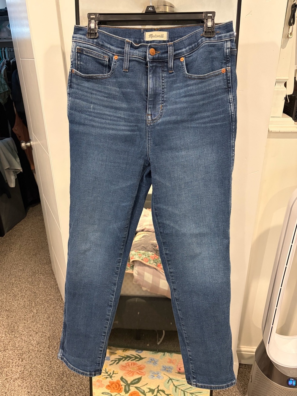 Madewell Stovepipe Blue Jeans - Classic Indigo